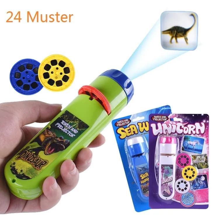 Projektor Taschen Lampe Projektions Licht Spielzeug Für Kinder Lernen Nachtlicht