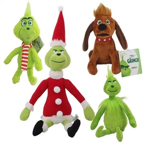 Weihnachten Grinch Plüschtiere Max Hund Weich Stofftier Puppen Kinder Geschenke