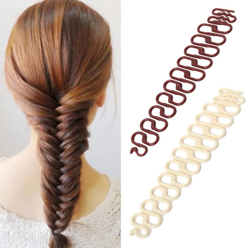 Haar Spirale Frisurenhilfe Braider Pferdeschwanz Flechten Styling-Zubehör