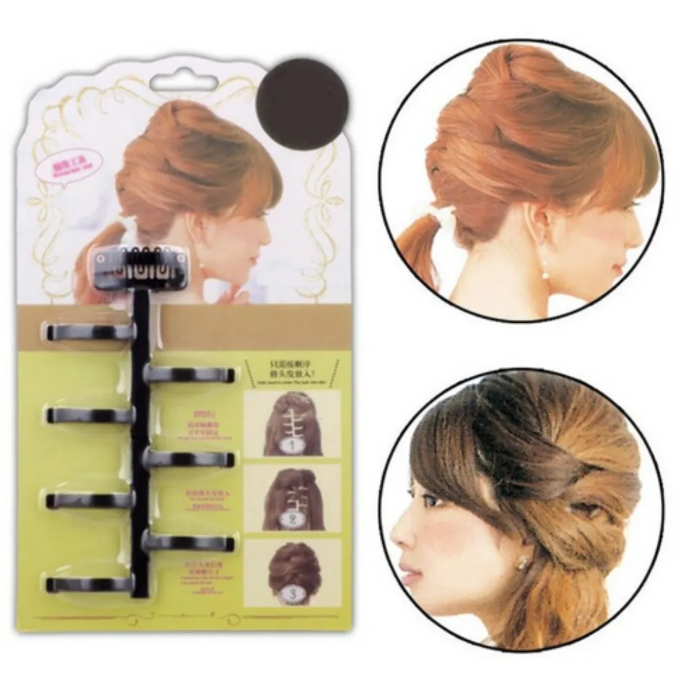 Haar Frisurenhilfe Braider Pferdeschwanz Flechten Styling Zubehör