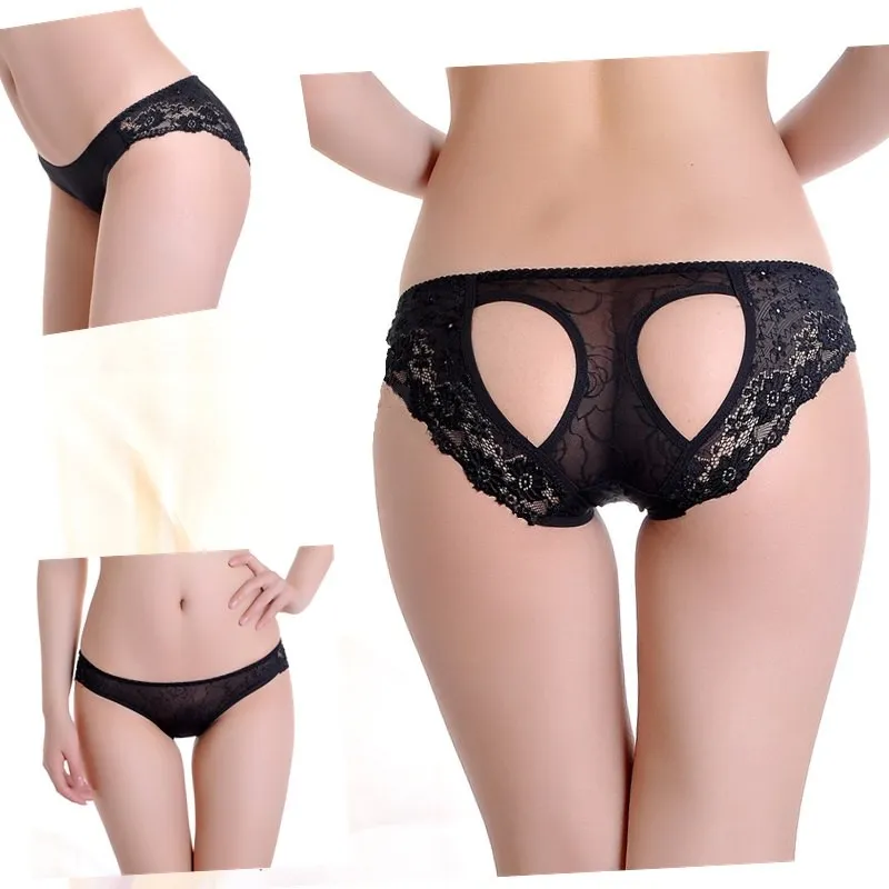 Erotik Unterwäsche Reizwäsche Blumen Strings Spitze Dessous Slip Panty Unterhose