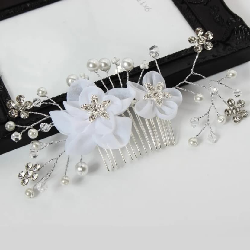 Feder Haarspange Haarclip Haarklammer Haarschmuck Haar Haarnadel Pin Straß