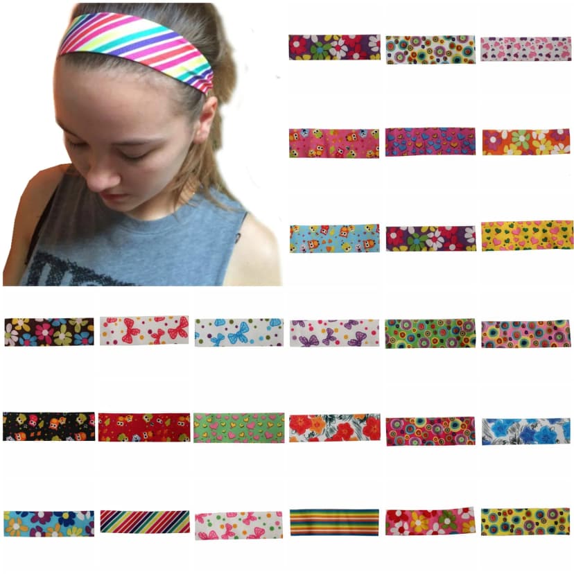 Mädchen Haarband Schleife Blume Streifen Eule Herz Stirnband Haarschmuck