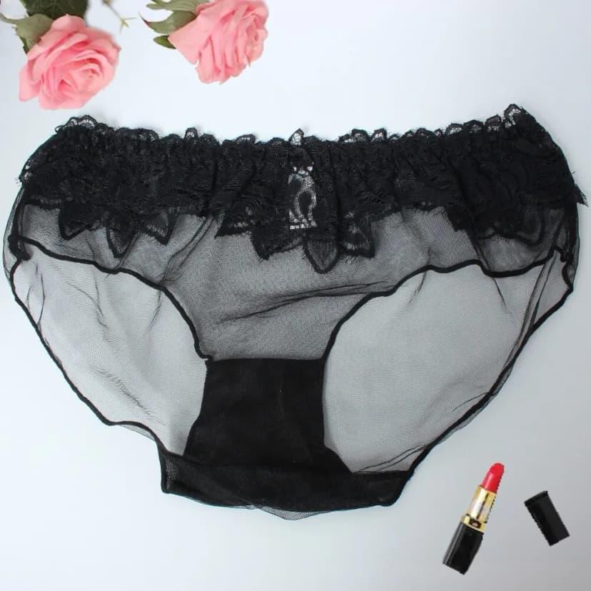 Erotik Unterwäsche Reizwäsche Blumen Strings Spitze Dessous Slip Panty