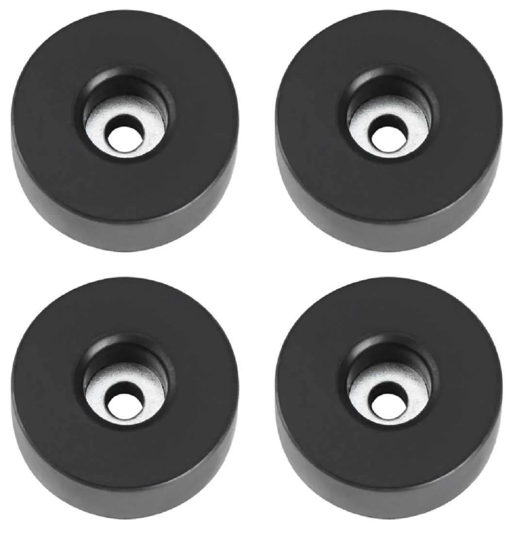 4 Gummifüße Ø 38x15 Lautsprecherfüße Gummifuß Boxenfüße Gehäusefuß Boxenfuß Füße
