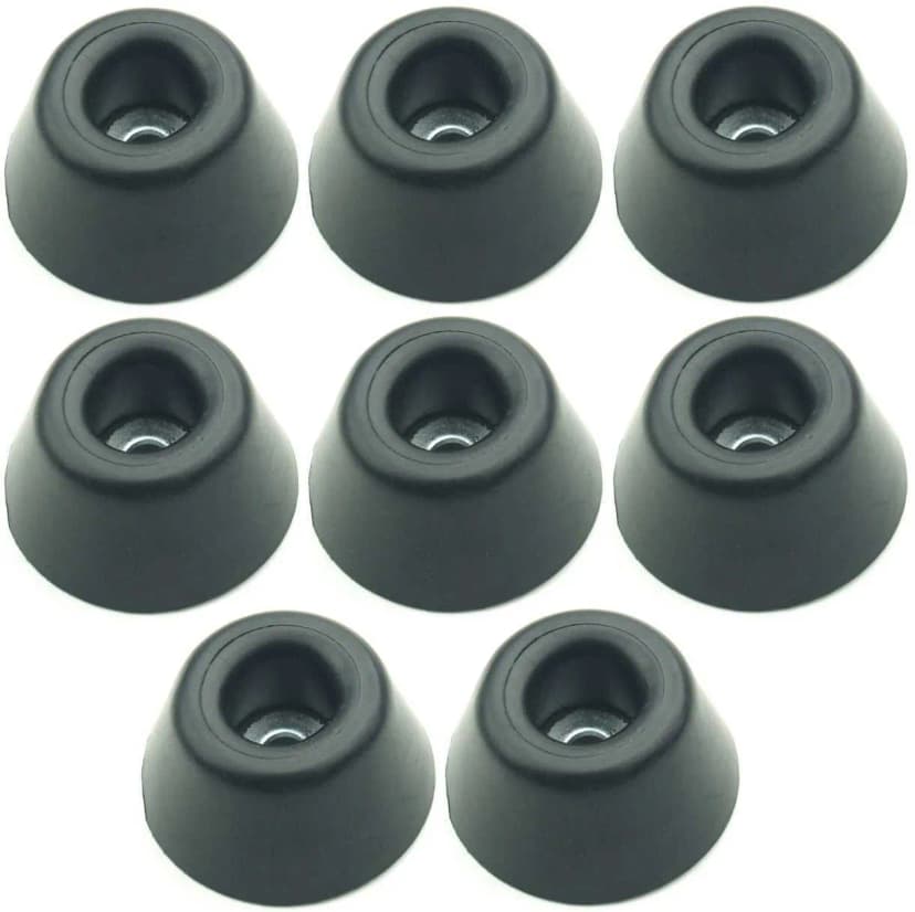8 Gummifüße Ø 30x15 Lautsprecherfüße Gummifuß Boxenfüße Gehäusefuß Boxenfuß Füße