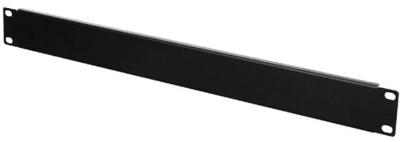 1 HE U Rackblende 19" Zoll Stahl Frontplatte Rackpanel Rack Blende Blindplatte