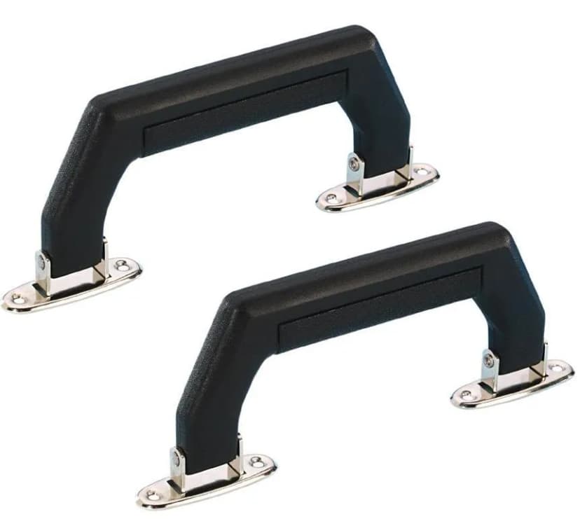 2 x ADAM HALL 3431 Koffergriff KG-1 Tragegriff Case Kunstoff Kisten Griff