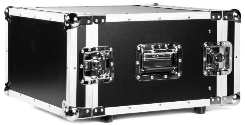 6 HE 19" Effektrack Serverrack, 43cm tief, Doubledoor Studiorack PA-Rack DJ-Rack