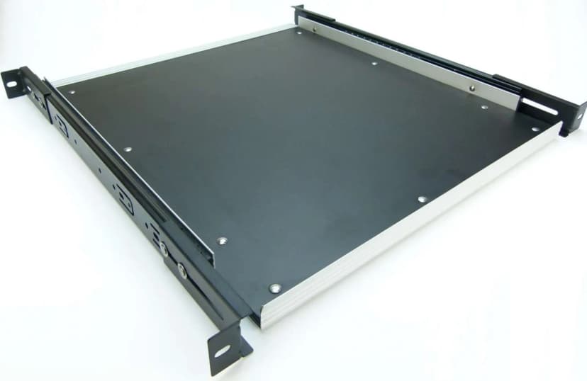 1 HE 19" ausziehbare Tastatur Ablage Rackabalage Rack Cradle Rack Auszug Boden