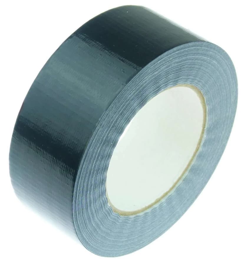 0,07€/m Stagetape SCHWARZ 50 mm x 50 m Gewebeband Gaffa Duct Panzer Tape Band
