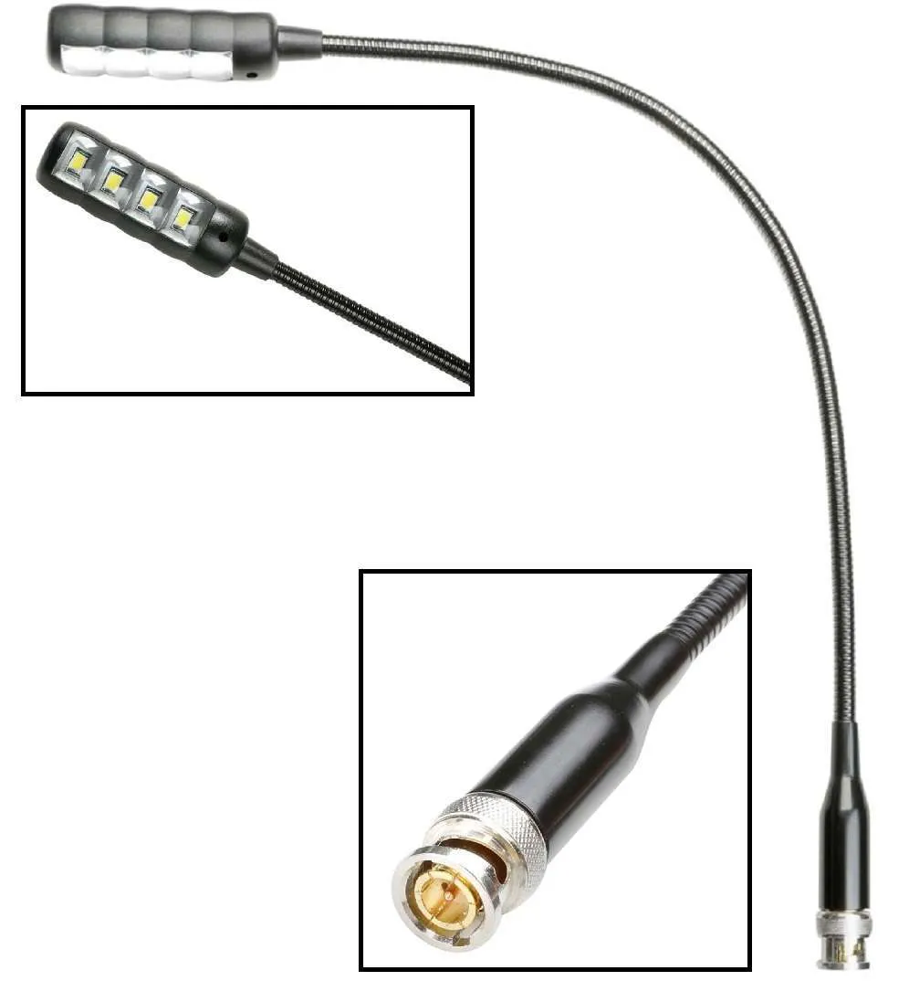 ADAM HALL SLED1 ULTRA BNC COB LED Schwanenhalslampe Mischpultlampe Mixer Leuchte