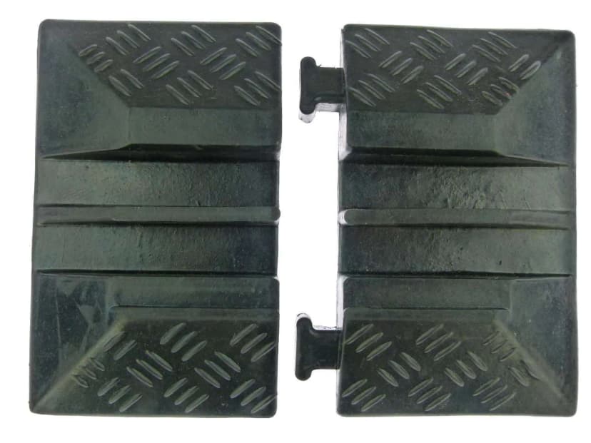 2 Kanal Endstücke ECO Cable Protector Kabelbrücke Kabelschutz Brücke Endstück