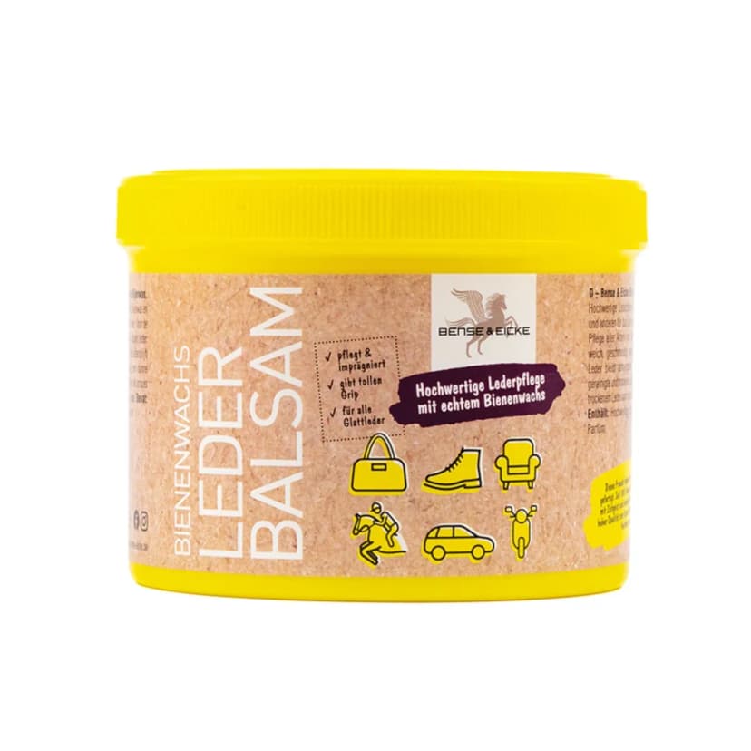 B & E Bienenwachs-Lederpflege-Balsam 500 ml - Wachspflege Leder Pflege