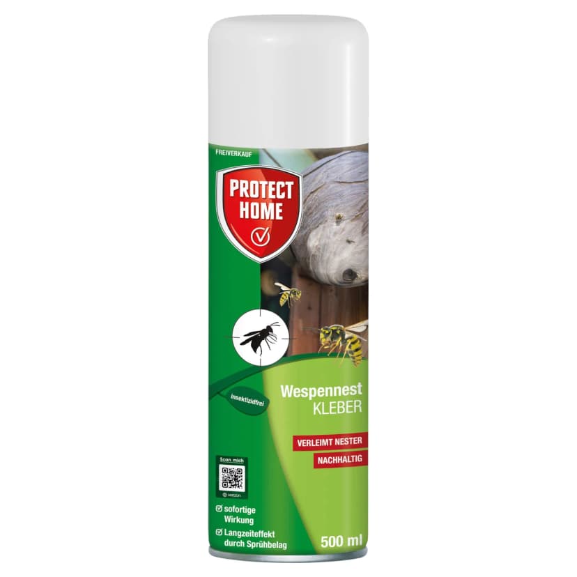 Protect Home Wespennest Kleber 500 ml - verschließt Wespen-Nest Eingänge Wespe