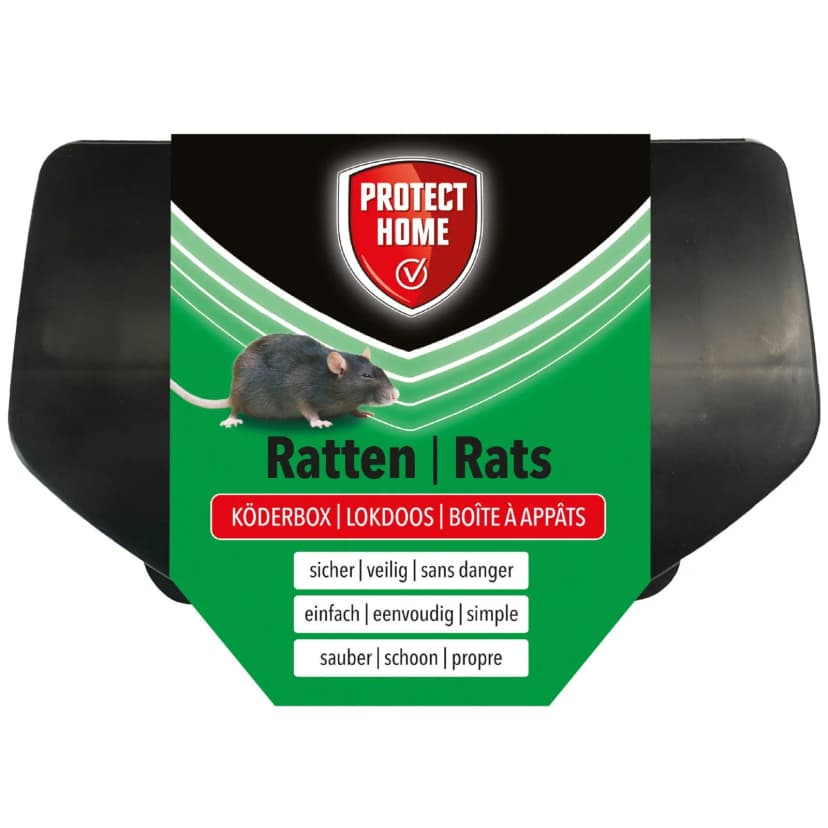 Protect Home Ratten Köderbox Köderstation Rattenbekämpfung Rattenköder Köder Box