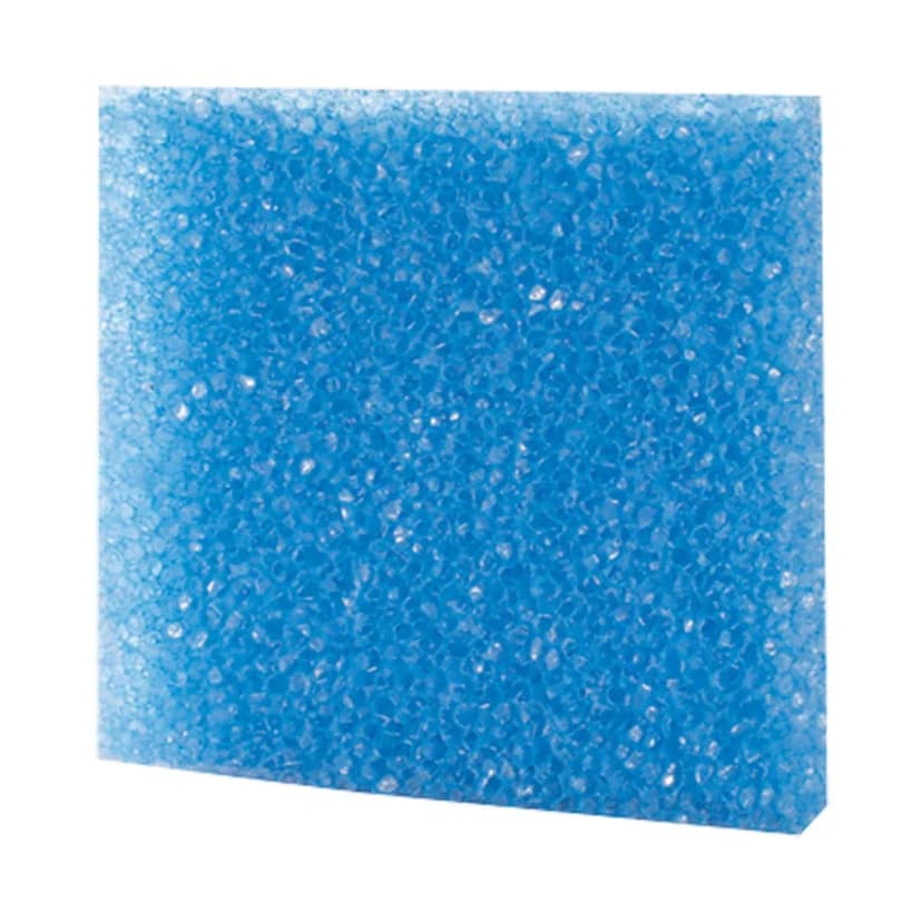 Hobby Filterschaum grob blau 50x50x10 cm Filterschwamm Filter Aquarium Pflege
