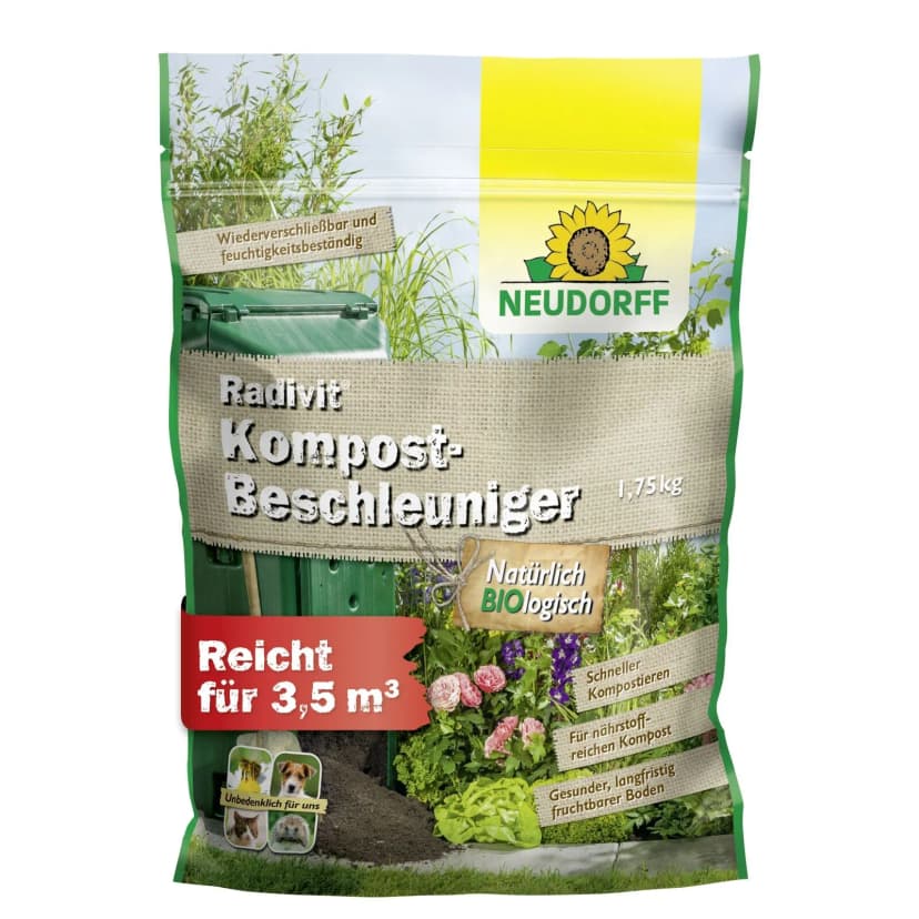 NEUDORFF - Radivit Kompost-Beschleuniger 1,75kg - Kompostierung Kompostbakterien