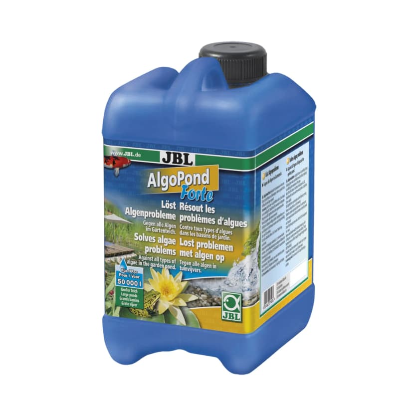 JBL AlgoPond Forte 2,5L Teich Fadenalgen Algenmittel Grünalgen Gartenteich Algen