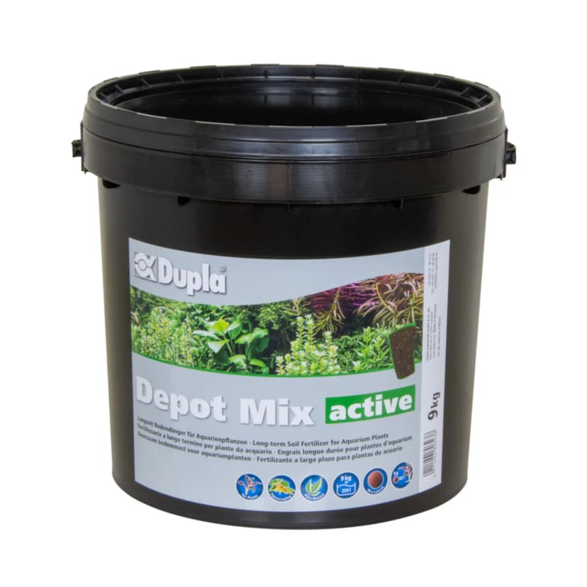 Dupla Depot Mix active Langzeit-Bodendünger 9Kg Nährboden Pflanzendünger Laterit