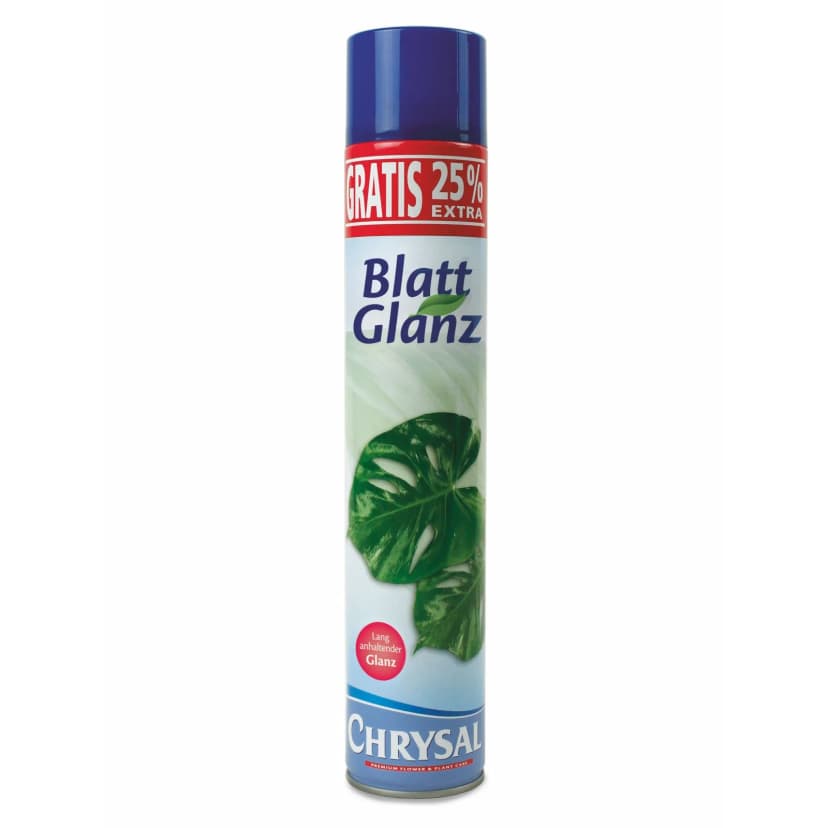 Chrysal Blattglanz - 750 ml - für glänzende Blätter und Sträuße Silikonöl Staub
