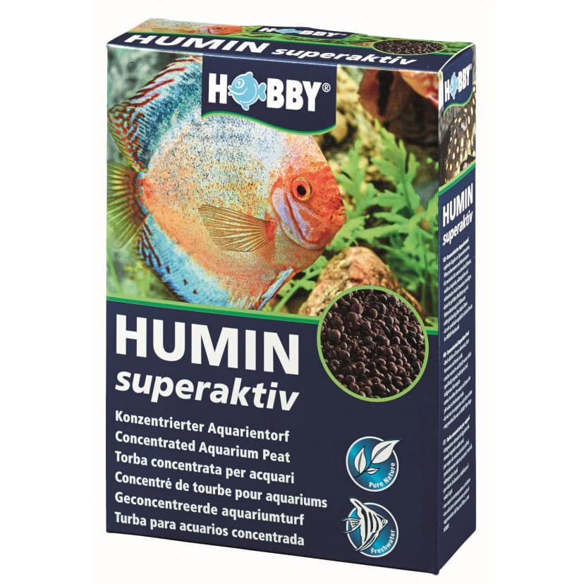 Hobby Humin super aktiv, Torfgranulat, 1200 ml - Filter Zubehör superaktiv