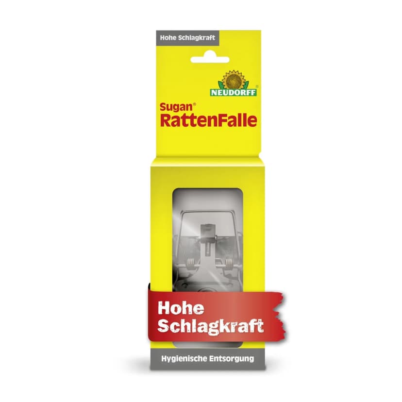 NEUDORFF Sugan RattenFalle-Ratten Falle Schlagfalle Wanderratte Hausratte Ratten