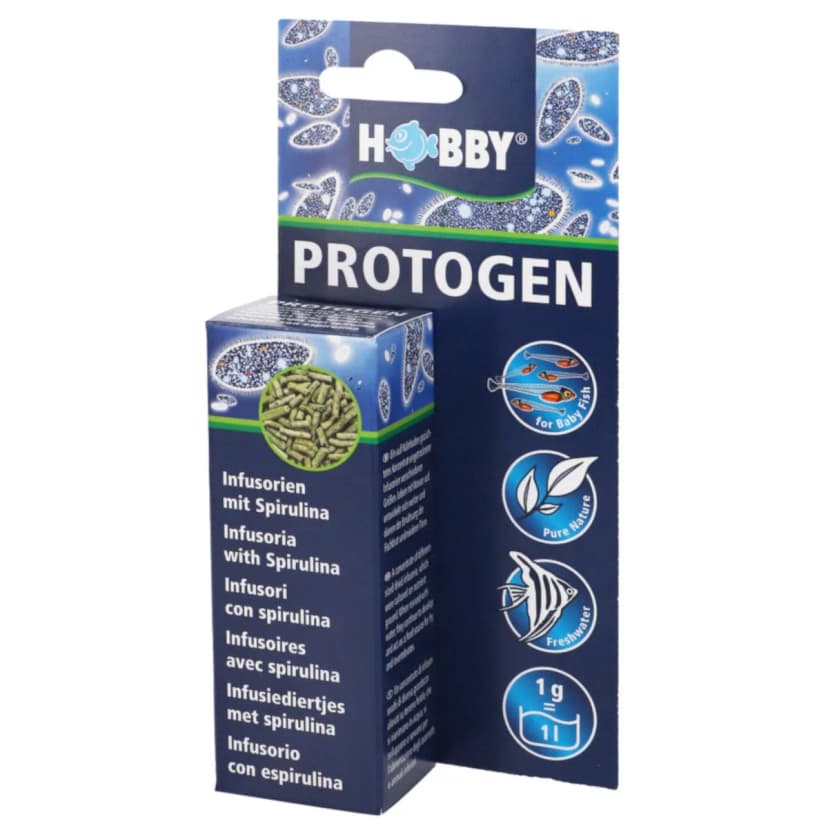 Protogen Infusorien 20 ml Aufzuchtfutter Fische Fischbrut Lebendfutter Aquarium
