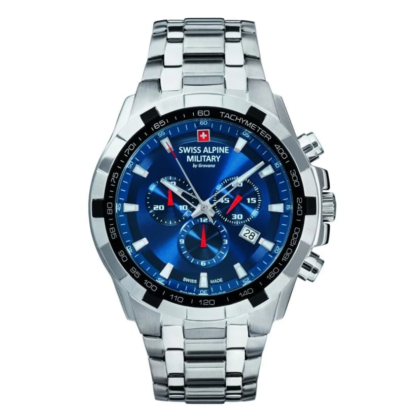 Swiss Alpine Military Herren Uhr Chrono 7043.9135