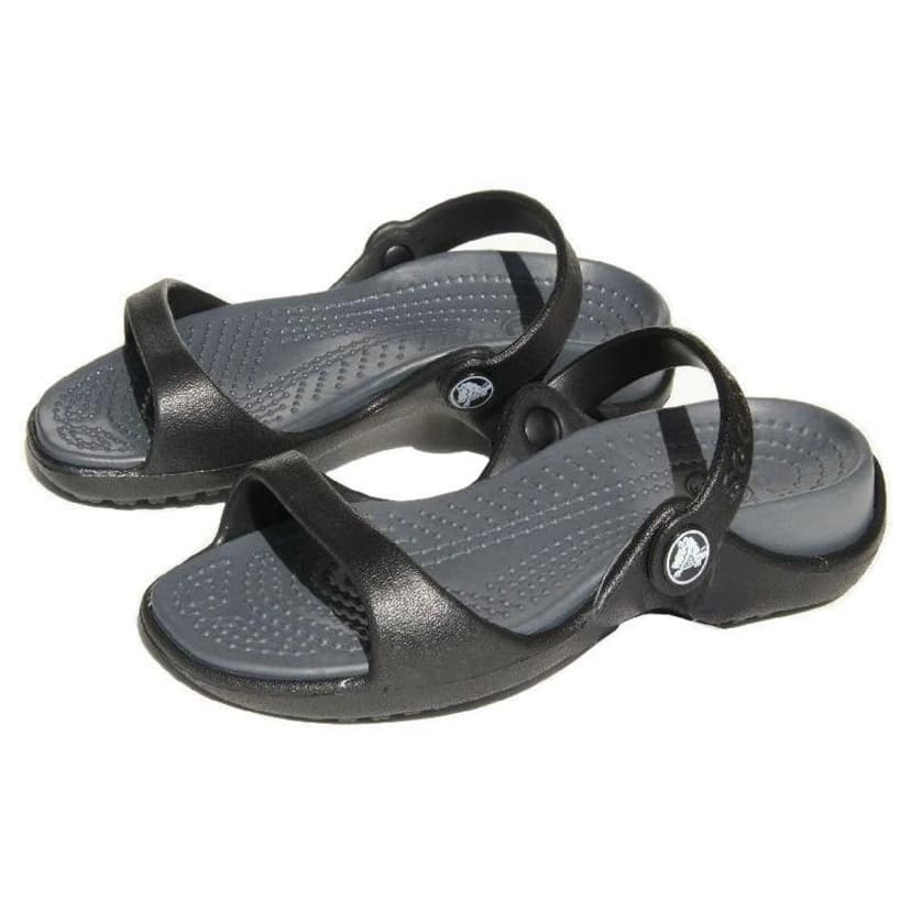 Crocs Schuhe Damen Kinder Cleo black Gr.34-35 W5 NEU