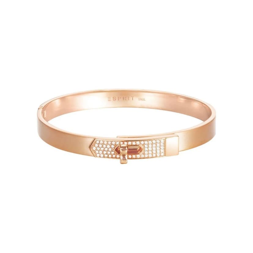 Esprit Damen Armband Armreif JW50226 Edelstahl Rosé ESBA11178C600-1