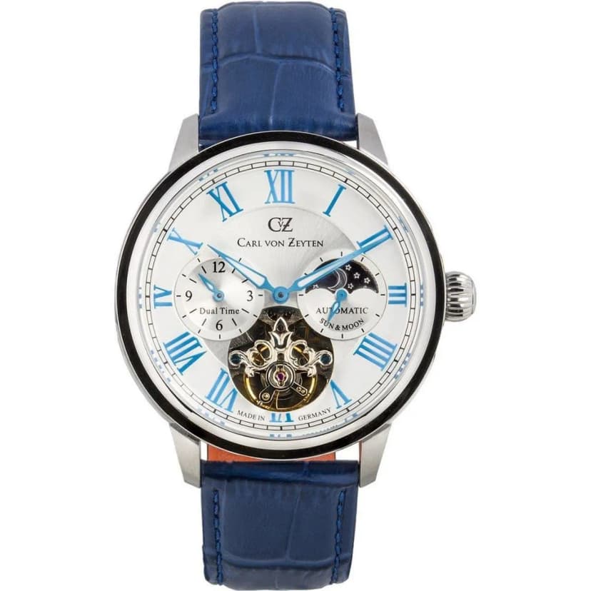 Carl von Zeyten Herren Uhr Armbanduhr Automatik Schiltach CVZ0081WHS