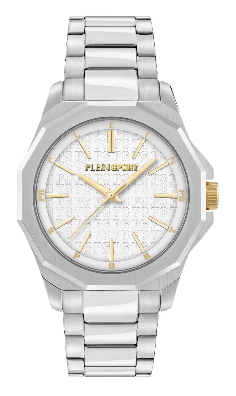 Plein Sport Unisex Uhr Analog Quarz ONYX ULTRA PSNGA0525 Edelstahl