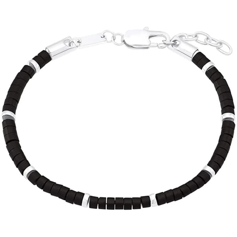 s.Oliver Jewel Herren Armband Armkette Edelstahl Achat 2033927