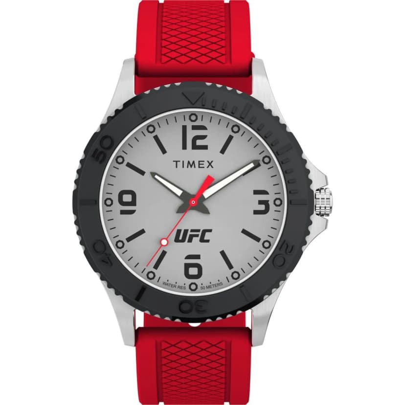 Timex Herren Uhr Armbanduhr Analog Silikon TW2V58200 UFC Gamer