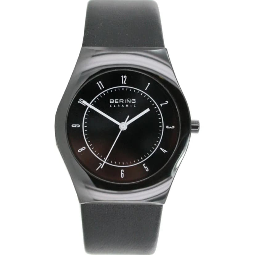 Bering Unisex Uhr Armbanduhr Slim Ceramic - 32035-442-1 Leder
