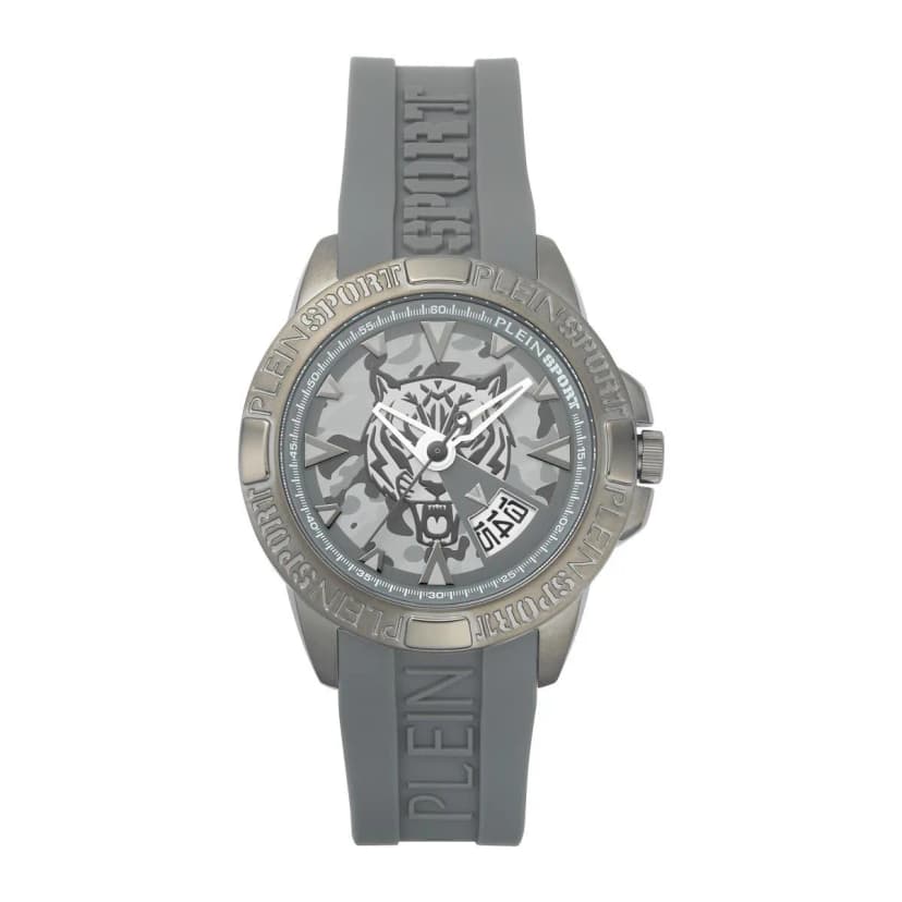 Plein Sport Herren Uhr Analog Quarz TOUCHDOWN PSFBA0223 Silikon