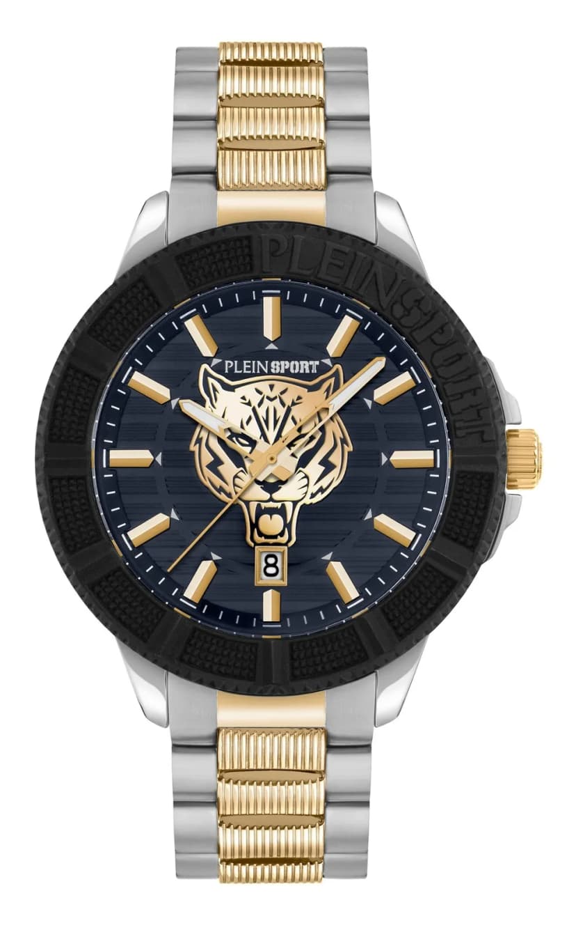 Plein Sport Herren Uhr Analog Quarz CITY RUSH PSAEA0824 Edelstahl