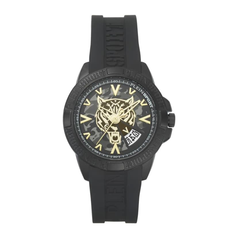 Plein Sport Herren Uhr Analog Quarz TOUCHDOWN PSFBA0423 Silikon