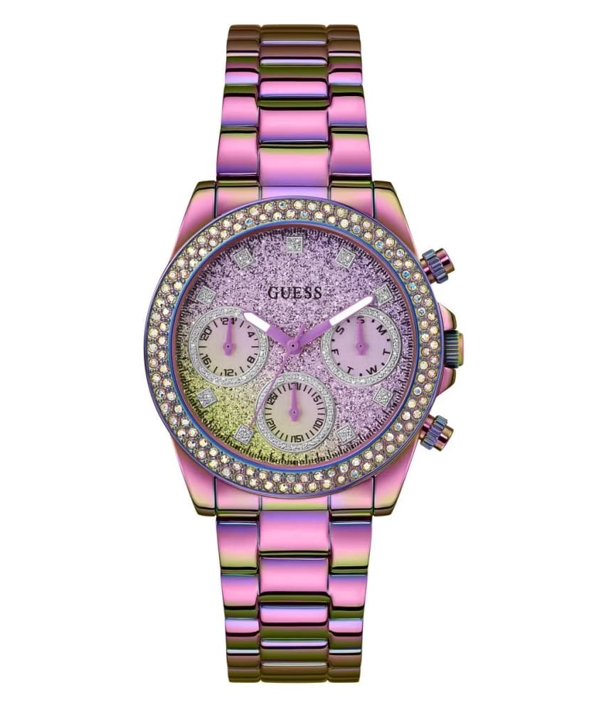 Guess Damen Uhr Armbanduhr Multifunktion SOL GW0483L5 Edelstahl