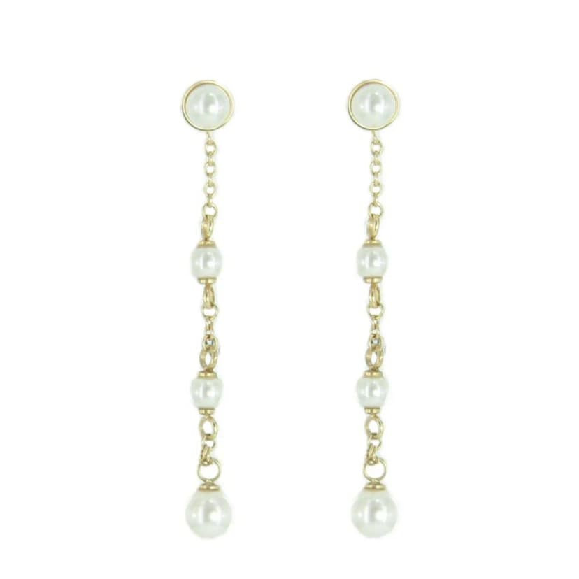 Skagen Damen Ohrringe Ohrstecker gold JESG035