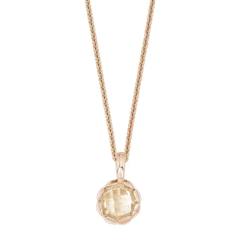 s.Oliver Jewel Damen Halskette Collier Silber Zirkonia Rosé SO1419/1 - 567039