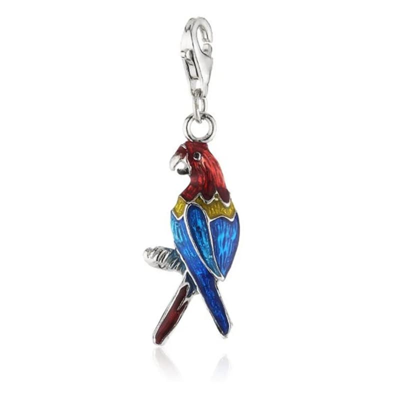 s.Oliver Jewel Damen Anhänger Charm Silber Papagei SOCHXL/27 - 393539