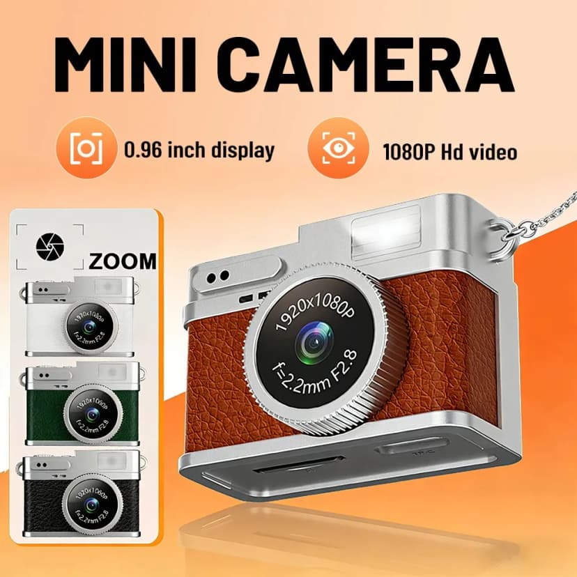 Mini 1080p Digitalkamera CCD Tragbare Innen Außenbereich Sport Retro Camcorder