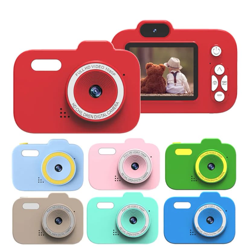 1080P Kinder Digitalkamera 2Zoll Bildschirm Kamera für Kinder Spielzeug Geschenk