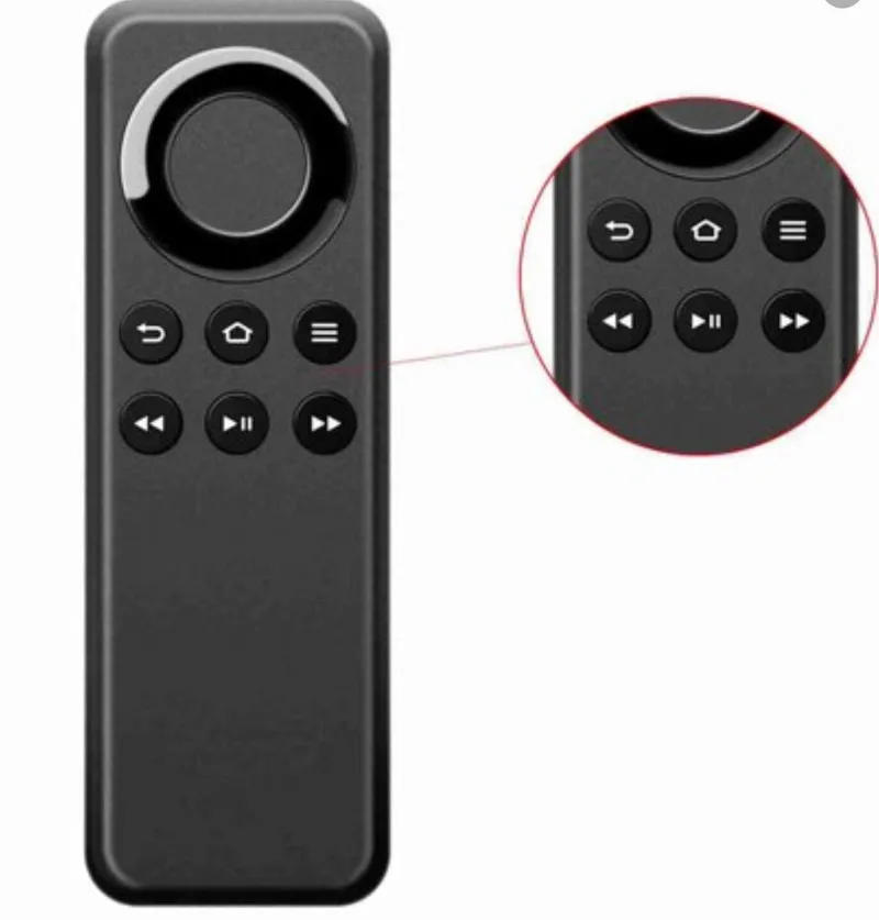 Amazon Fire Prime TV Ersatz Fernbedienung für CV98Lm Fire TV Stick und Box