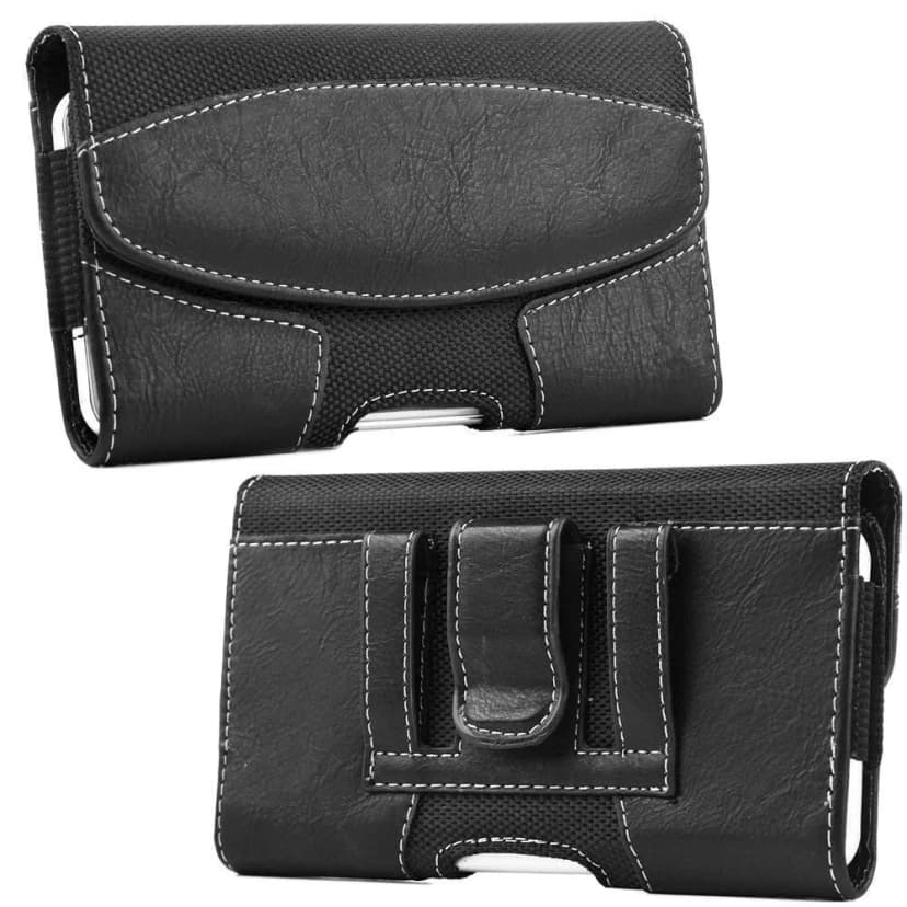 Handy Gürteltasche Leder Gürtel Clip Tasche Smartphone Schutzhüllen Universal