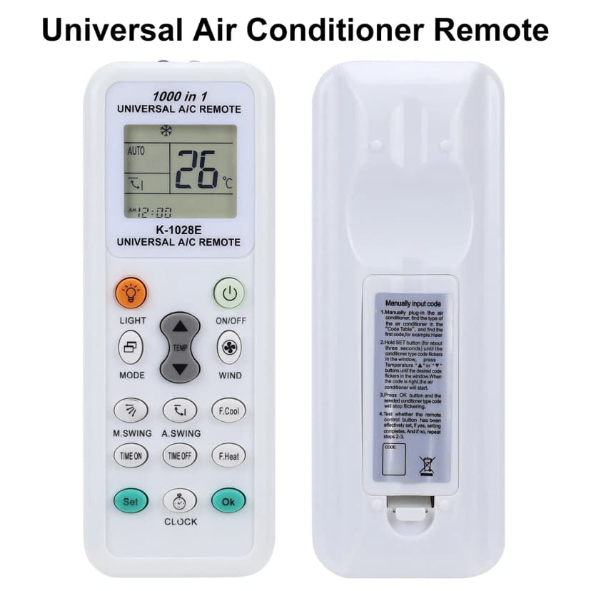 A/C Klimagerät Fernbedienung für LG Gree Midea Haier Hisense 1000 in 1 Universal