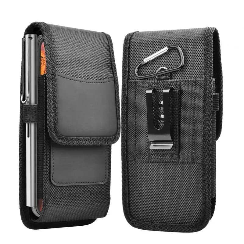 Nylon Handy Gürteltasche Clip Holster für iPhone Smartphone Tasche Universell