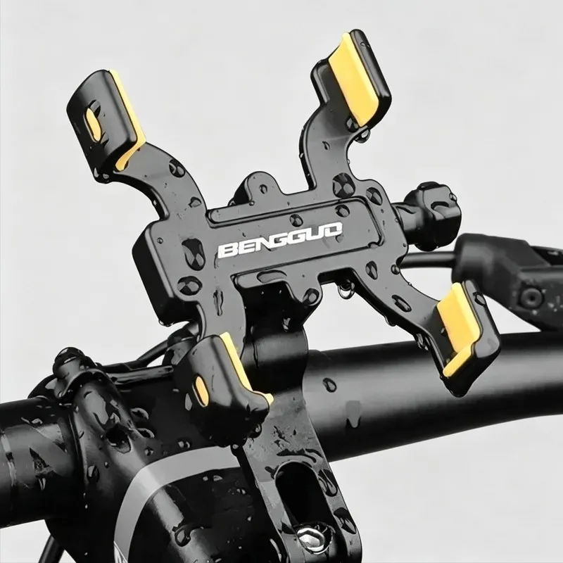 360° Universal Fahrrad Handyhalterung für Motorrad Smartphone Lenker Halter
